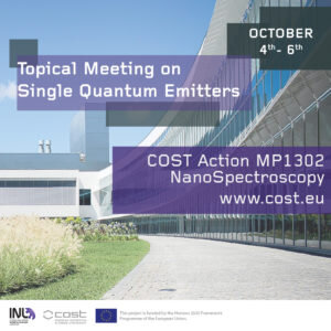 INL host the topical meeting on Single Quantum Emitters (SQE 2017)