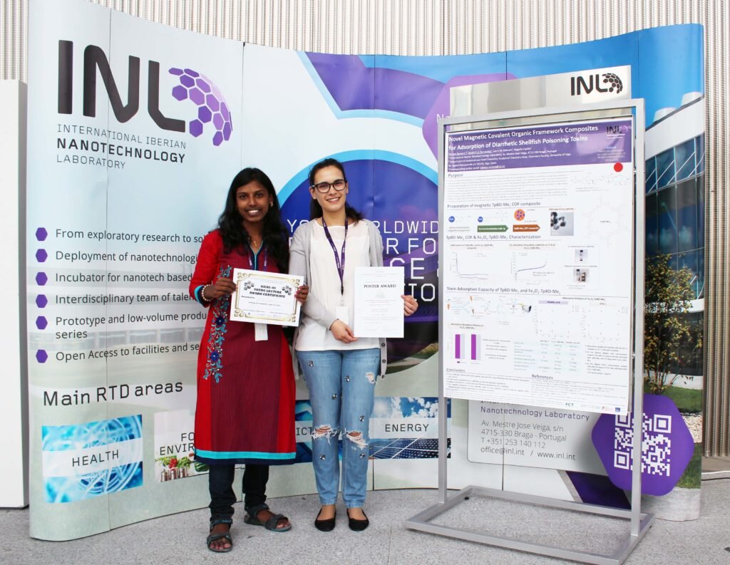 PhD’s students from INL awarded at the 40th International Conference on Environmental & Food Monitoring