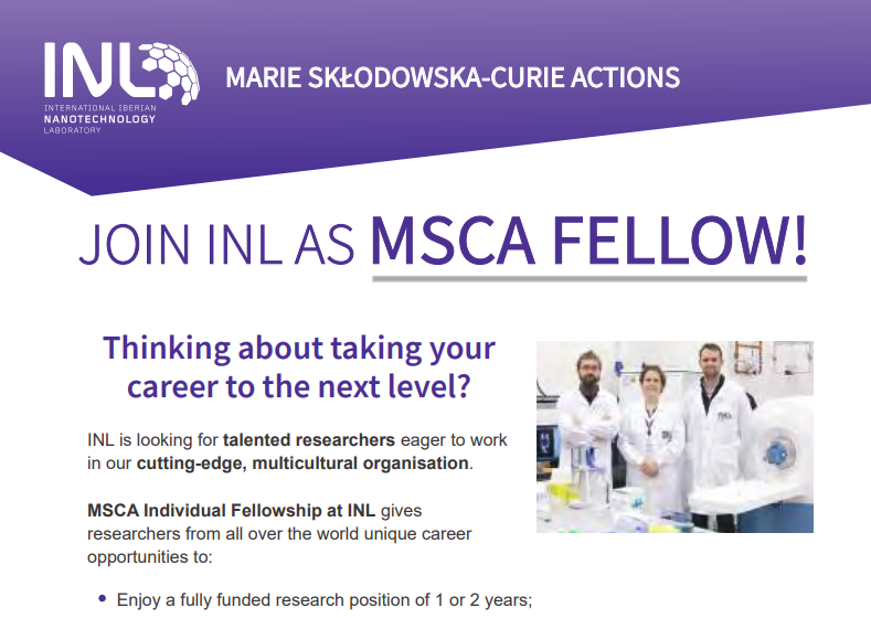 Join INL as MSCA Fellow!