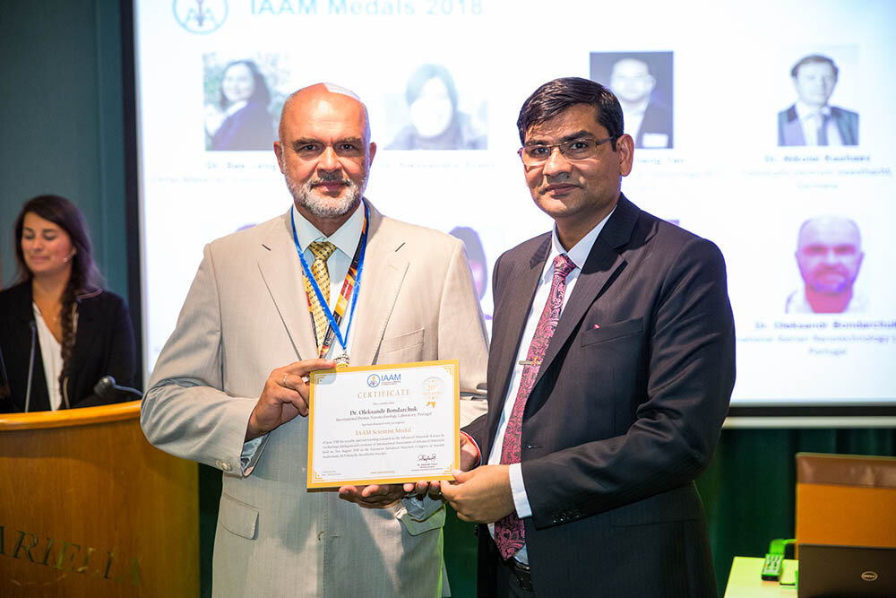 INL Researcher awarded with IAAM Scientist Medal