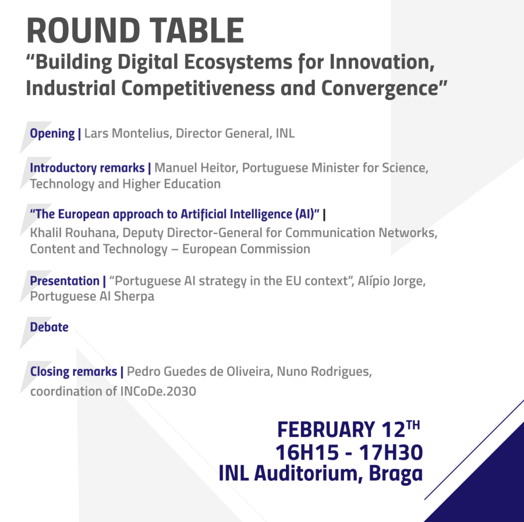 Debate on “Building Digital Ecosystems for Innovation, Industrial Competitiveness and Convergence”