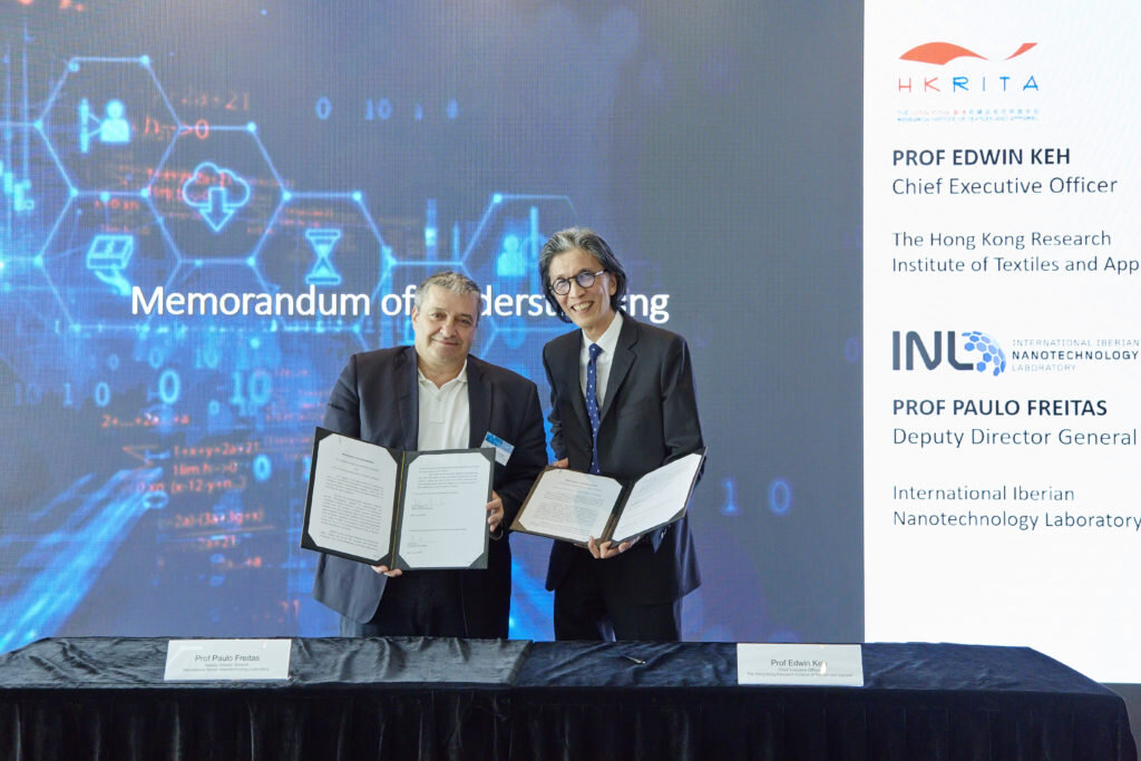 INL increases collaboration with Hong Kong Research Institute of Textiles and Apparel