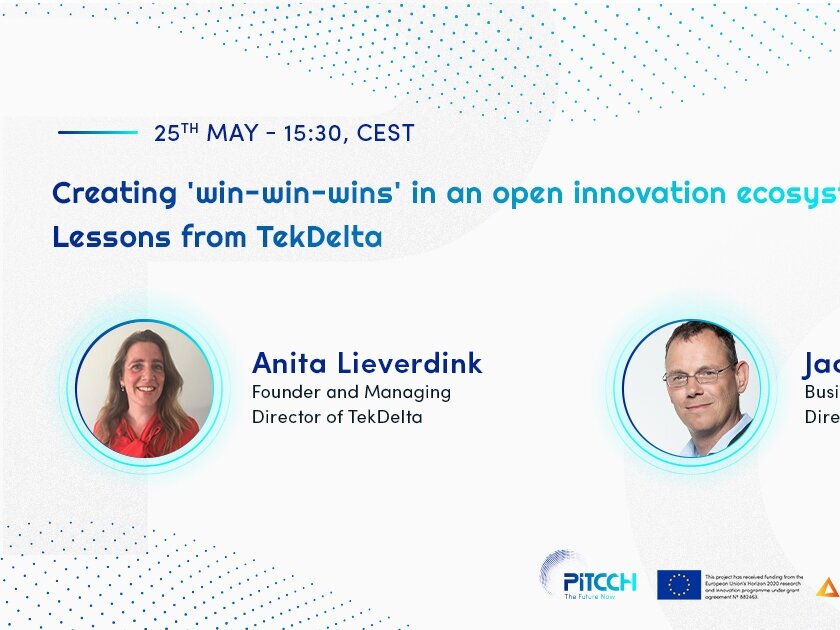 Webinar on “Creating ‘win-win-wins’ in an open innovation ecosystem: Lessons from TekDelta”