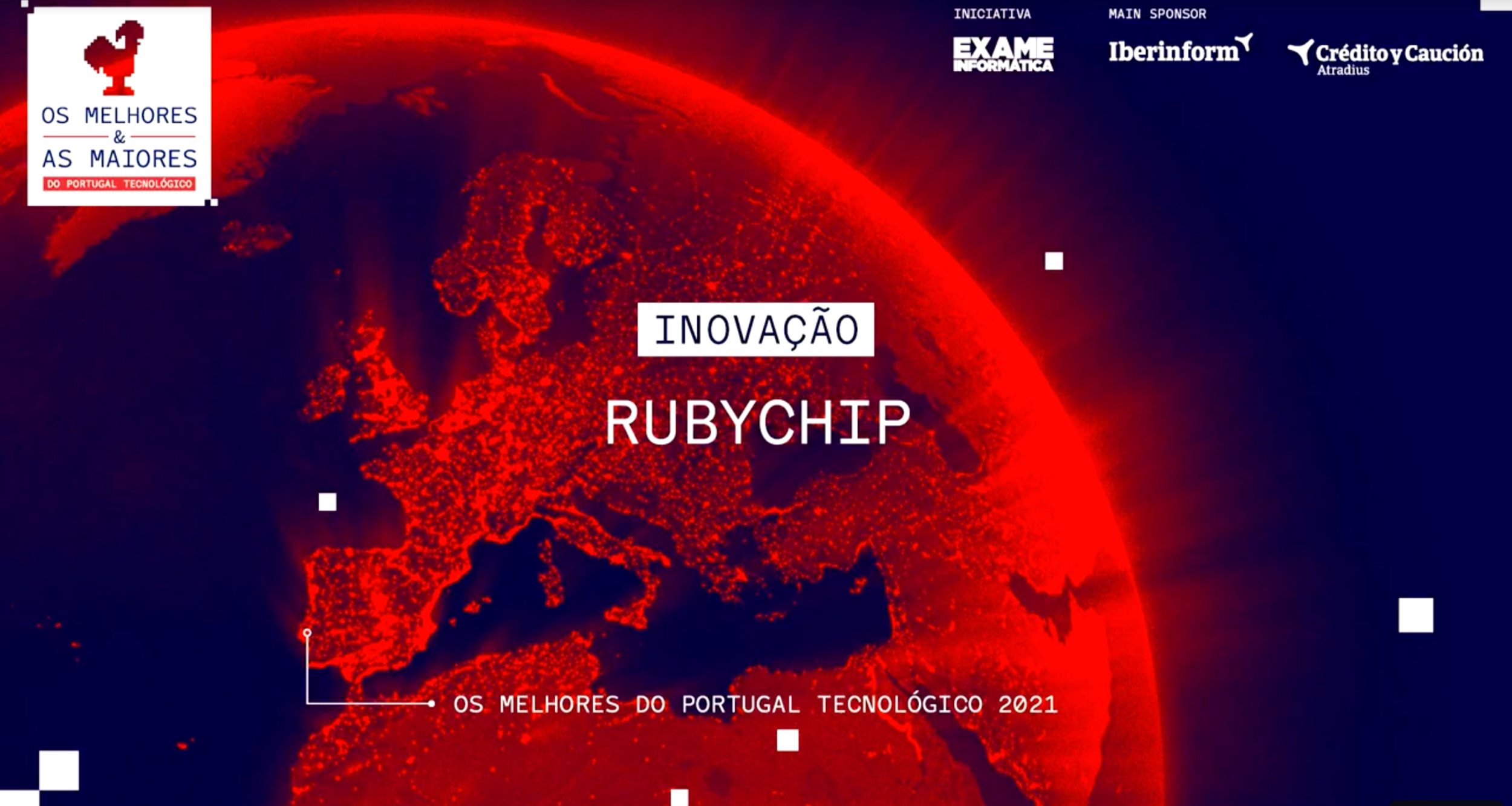RUBYCHIP distinguished at the ‘The Best & Biggest of Technological Portugal’ Awards by ‘Exame Informática’