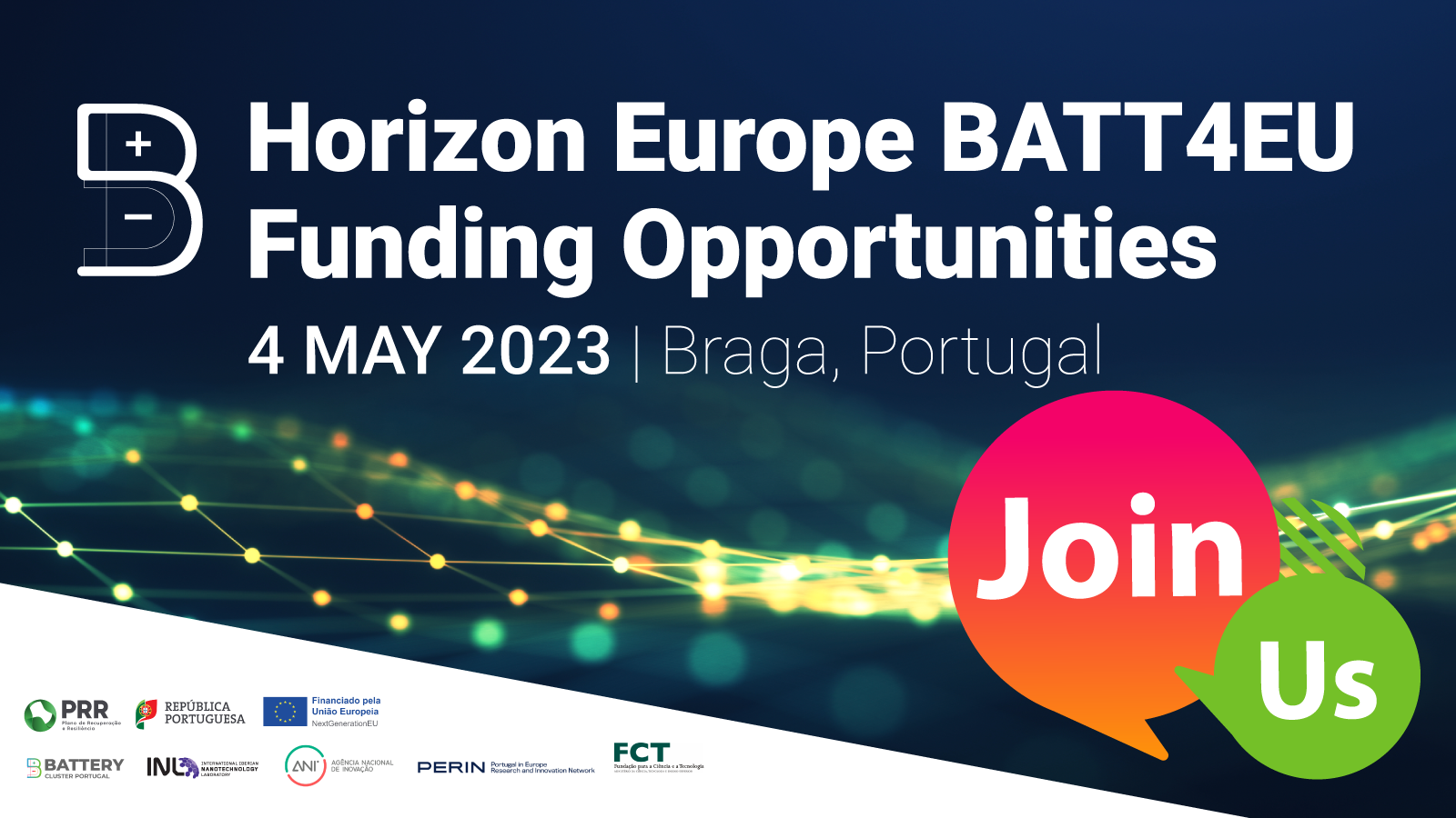 Horizon Europe BATT4EU Funding Opportunities at INL – Braga