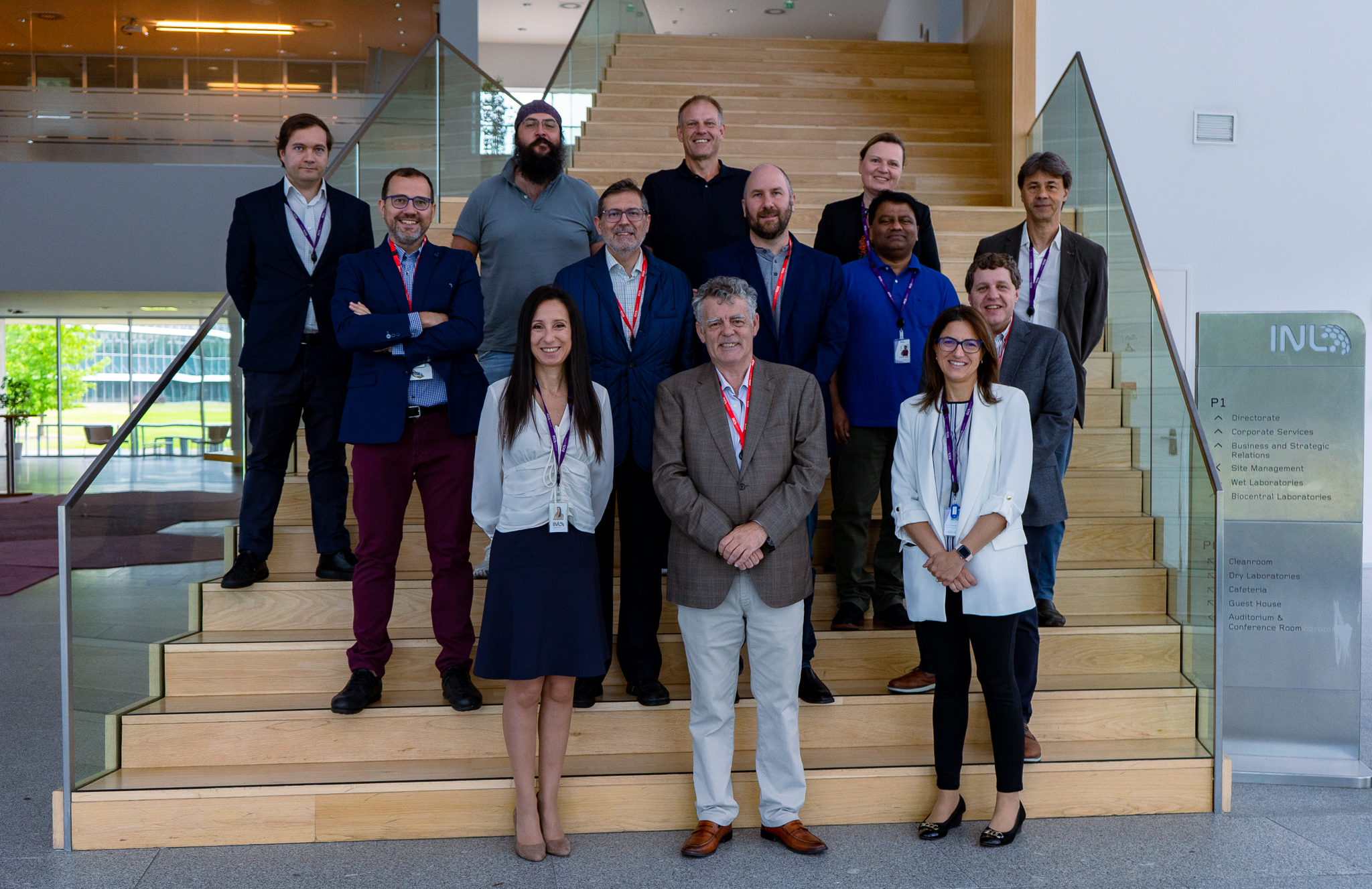 The government of Extremadura and the Iberian Energy Storage Research Center (CIIAE) visit INL