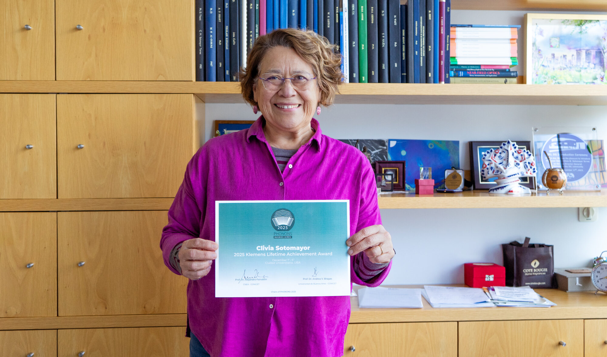 INL Director-General Receives Prestigious Klemens Lifetime Achievement Award